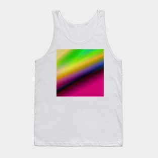 pink green yellow texture abstract art Tank Top